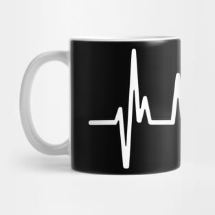 Britain Heartbeat Flag Mug